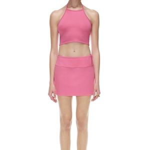 Aritzia Wendy Skirt Soft Fuchsia